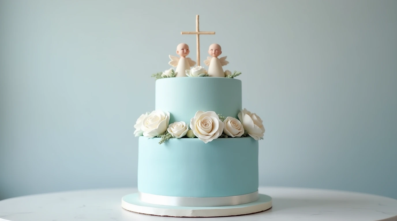 Christenings (4) Christenings Sweetness and Simplicity, cake design ideas by event